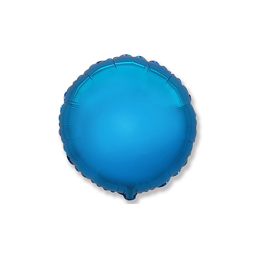 Синий круг с гелием